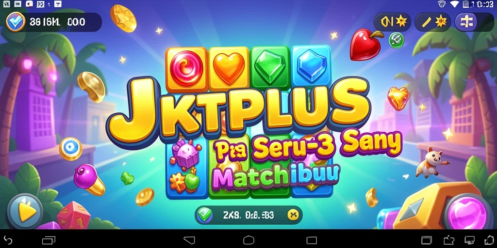 Tampilan gameplay seru dari JKTPLUS yang menantang.