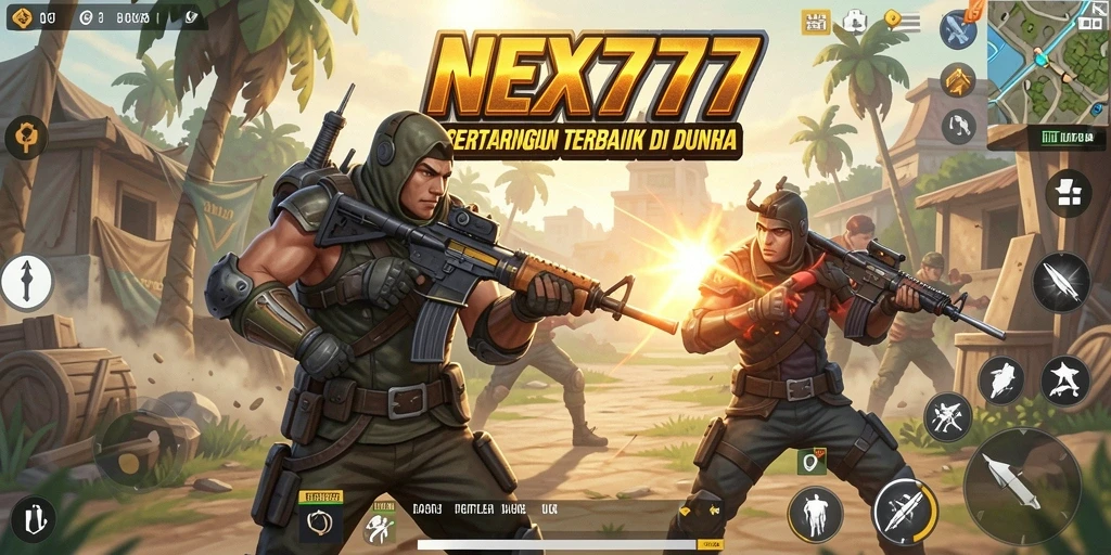 Gameplay NEX777 dengan aksi pertarungan yang seru dan mendebarkan.