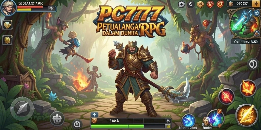 Tampilan gameplay PC777 yang memukau dalam dunia RPG.