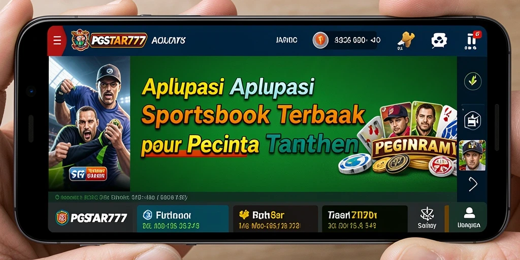 Tampilan antarmuka PGSTAR777 saat bermain taruhan olahraga secara langsung.