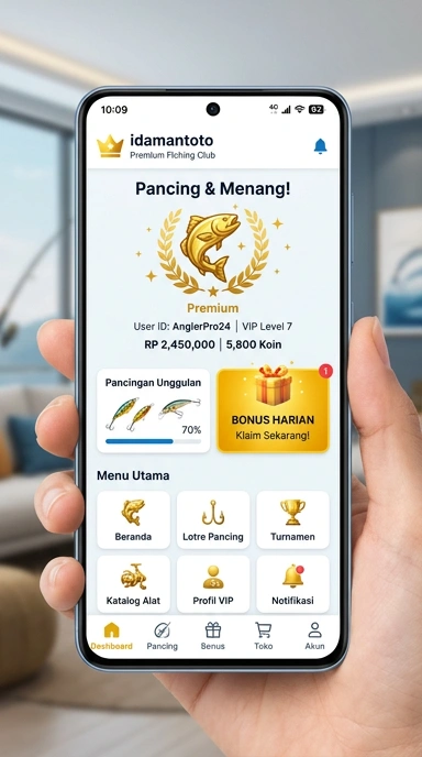 Proses pengunduhan cepat dan aman di idamantoto.